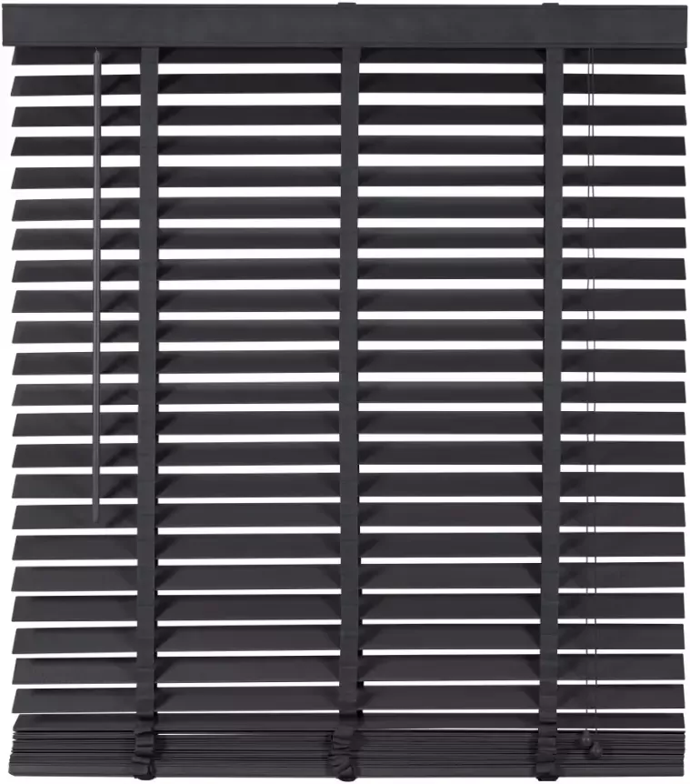 Woonexpress Jaloezie Hout Zwart Hout 120x180x5cm (BxHxD)