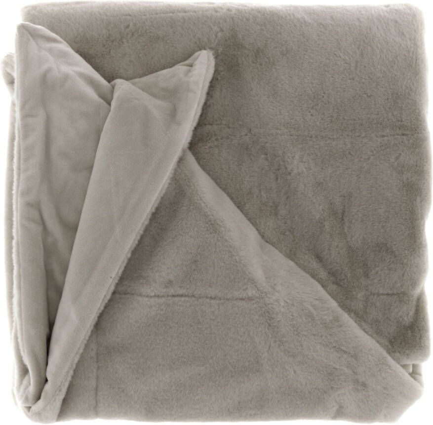 Unique Living | Plaid Klaas 150x200cm chateau grey