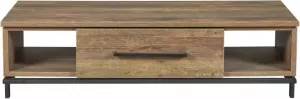 Woonexpress Salontafel Middelburg Grijs Houtlook Grijs 38x135x67cm (HxBxD)