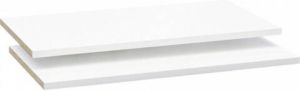 Woonexpress Set Legplanken 105 cm Victor Wit Overig Wit 2x105x42cm (HxBxD)