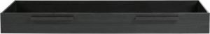 WOOOD Dennis Matras Bedlade Geborsteld Zwart 21x198x91