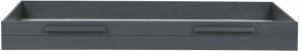WOOOD Dennis Matras Bedlade Geborsteld Staalgrijs 21x198x91