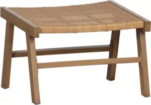 WOOOD Puk Hocker Aluminium Naturel 41x57x54