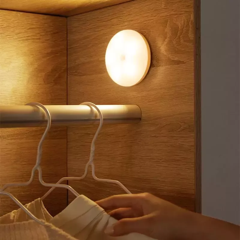 FlinQ Set van 4 Draadloze Wandlamp met Bewegingssensor