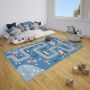 Hanse Home Adventures Vloerkleed Kids Dream Street Blauw - Thumbnail 1