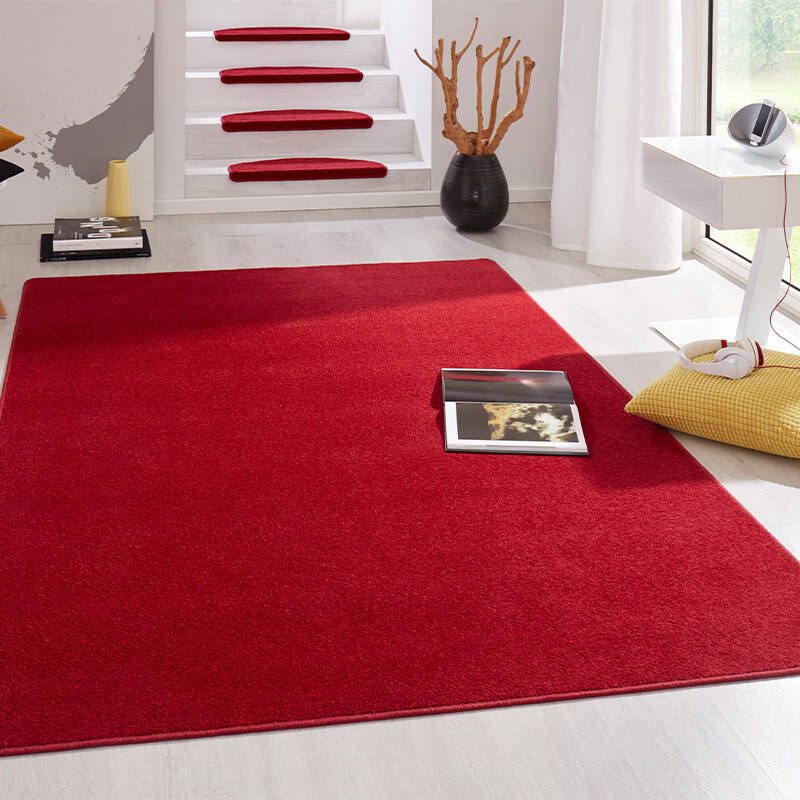 Hanse Home Modern effen vloerkleed Fancy rood 100x150 cm - Foto 10