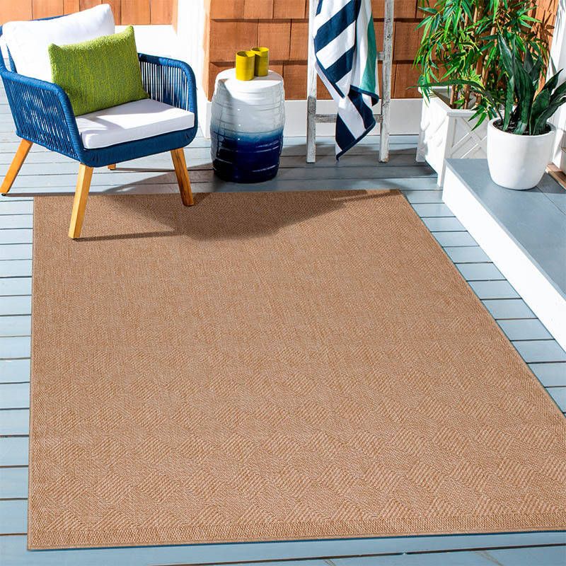 Ayyildiz Vloerkleed Dhaka – Beige – Laagpolig met Levendig Design – Voor Binnen en Buiten – 160x230 cm