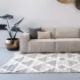 Adana Carpets Scandinavisch vloerkleed Pitea Lines Grijs Creme 160x230cm - Thumbnail 3