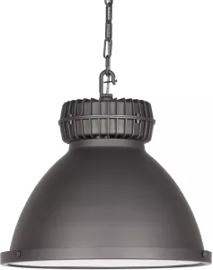 LABEL51 Hanglamp Heavy Duty Zwart Metaal Glas