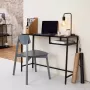 Lifa-Living Industrieel Bureau Zwart Metaal MDF met Onderblad Strak Design 100 x 36 x 76 cm - Thumbnail 2