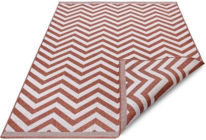 NORTHRUGS Vloerkleed Palma tweezijdig te gebruiken kleed Binnen- en buitengebruik weerbestendig balkon loper woonkamer waterbestendig - Foto 4