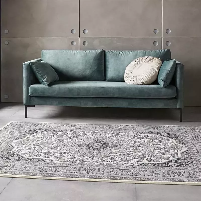 Nouristan Perzisch tapijt Mirkan Skazar Creme 120x170cm