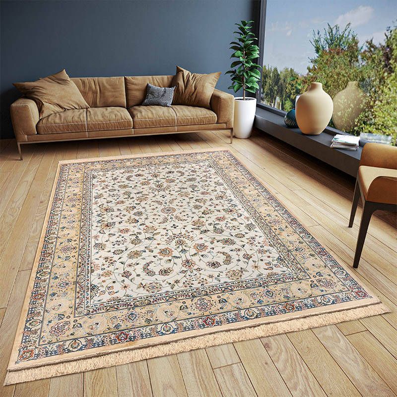 Freundin Home Collection Vloerkleed Djamila Oriënt-ontwerp vintage-look franjes onderhoudsvriendelijk slijtvast