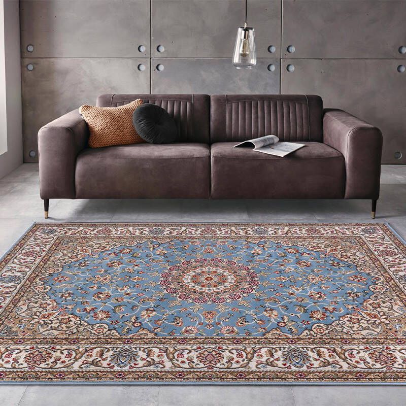 Nouristan Perzisch tapijt Zuhr lichtblauw 120x170 cm