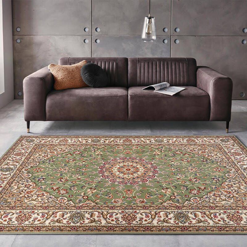 Nouristan Perzisch tapijt Zuhr groen 200x300 cm