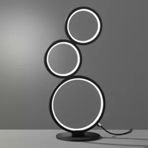 Reality Tafellamp Rondo Metaal Zwart Mat