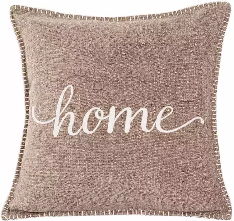 Tiseco Home Studio Sierkussen Damian Home Taupe