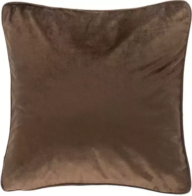 Tiseco Home Studio Sierkussen Velvet Bruin