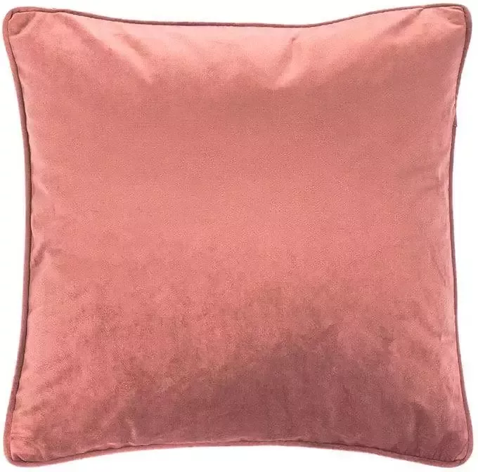 Tiseco Home Studio Sierkussen Velvet Groot Koraal