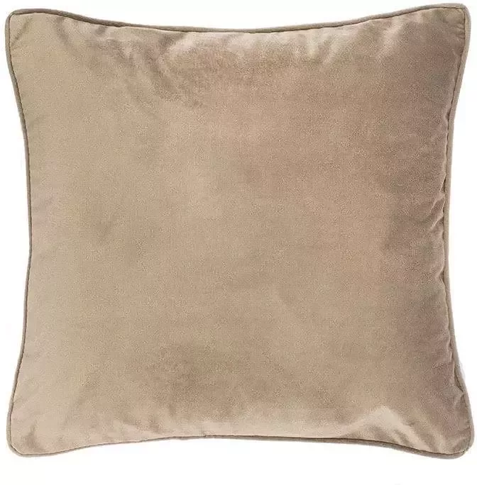 Tiseco Home Studio Sierkussen Velvet Groot Taupe