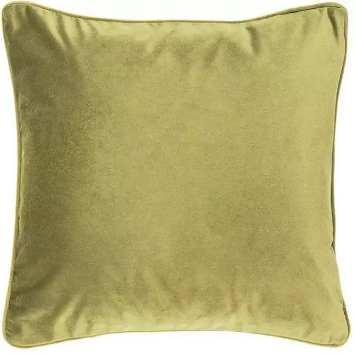 Tiseco Home Studio Sierkussen Velvet Moss Groen