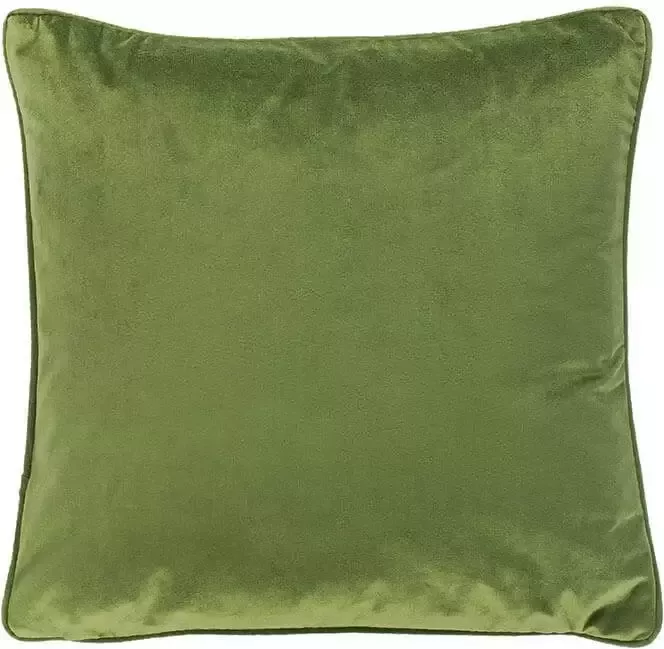 Tiseco Home Studio Sierkussen Velvet Olijf