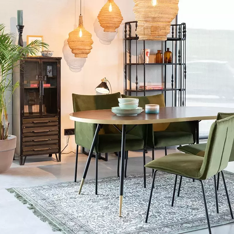 Feliz Lifestyle Feliz Bo Vloerkleed Groen 160x230 - Foto 2