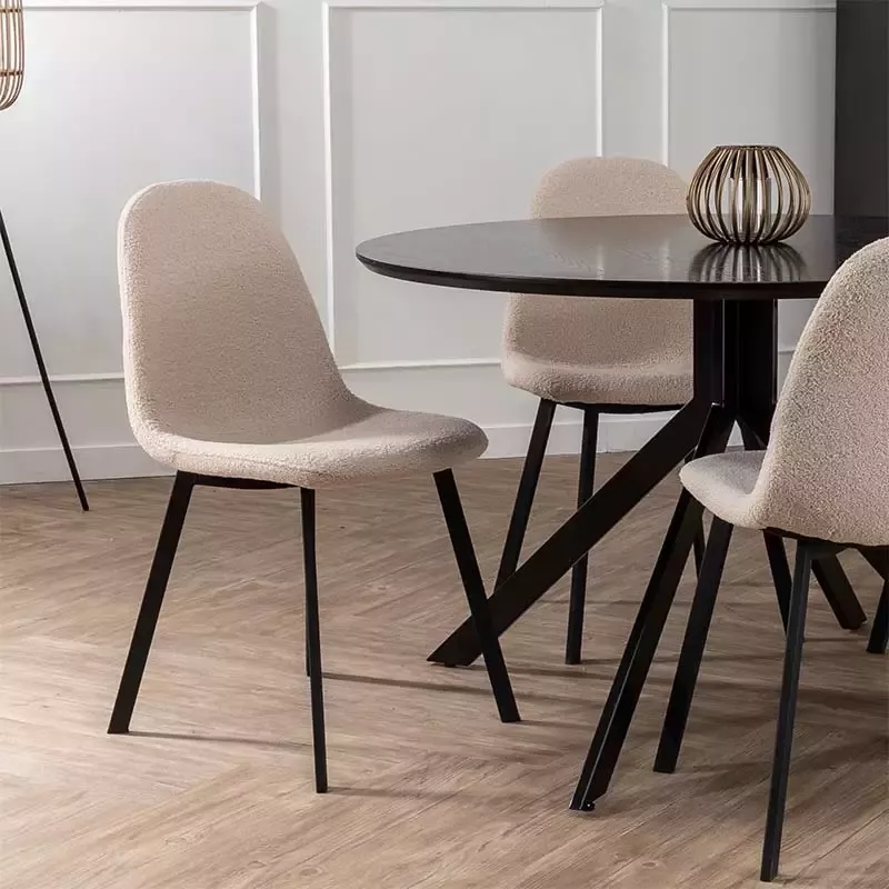 Kick Collection Set van 4 Kick eetkamerstoel Ted donkerblauw - Foto 3