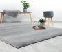 Lalee Heaven Vloerkleed – Vloer kleed Tapijt – Karpet Hoogpolig – Super zacht Fluffy – Shiny Silk look 160x230 – Grijs - Thumbnail 2