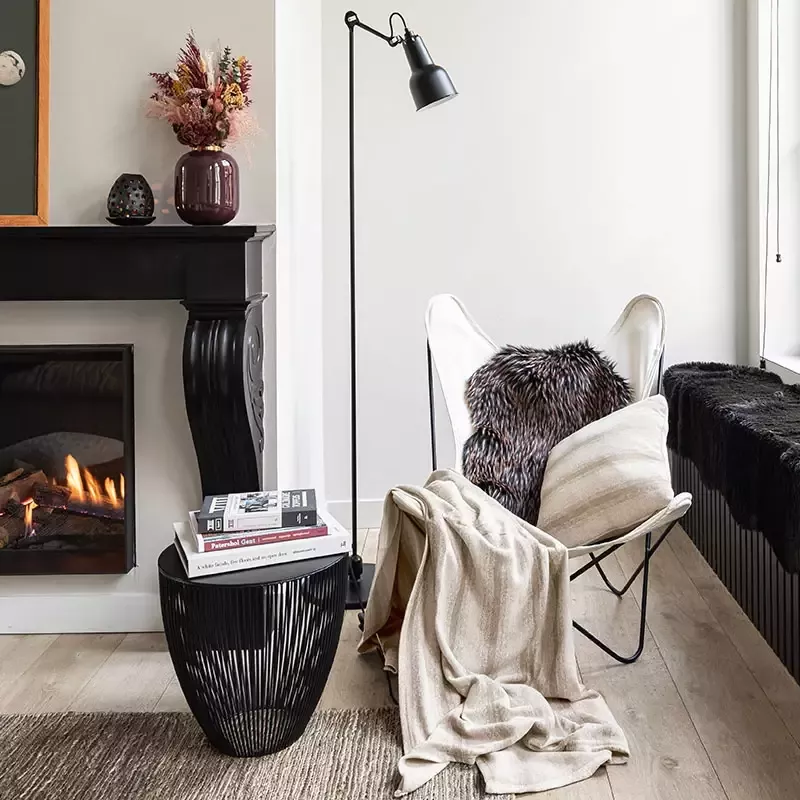 Tiseco Home Studio Plaid + 2 Sierkussens Taupe