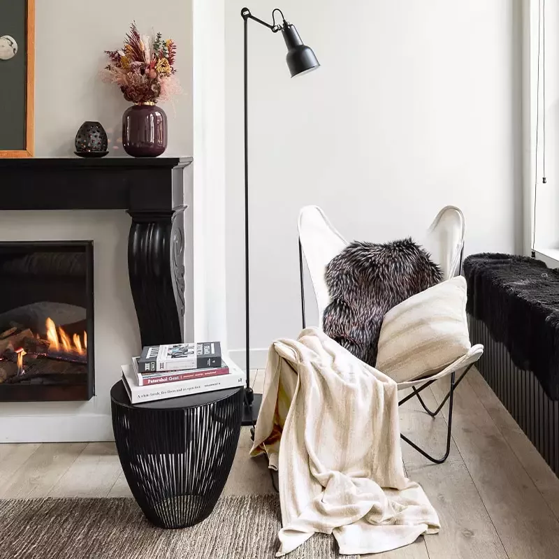 Tiseco Home Studio Plaid + 2 Sierkussens Zand