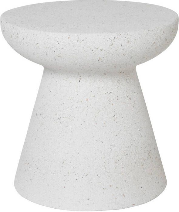 Xenos Bijzettafel conisch wit ø40x40