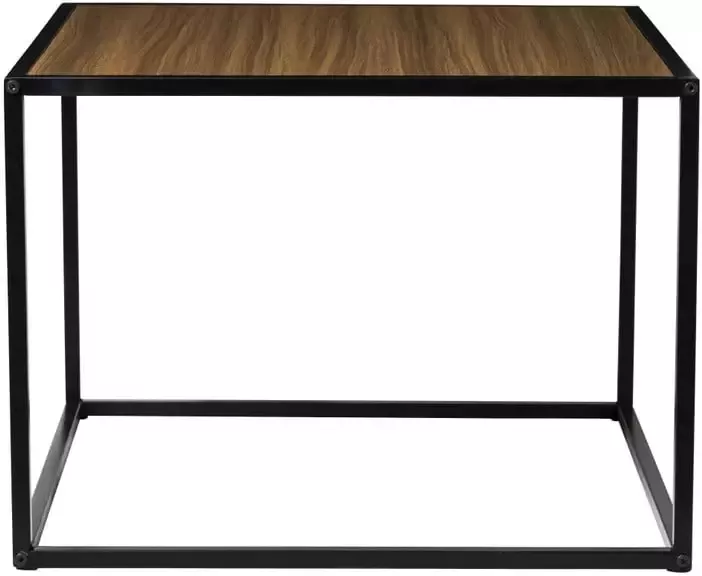 Xenos Bijzettafel basix bruin 55x55x40 cm