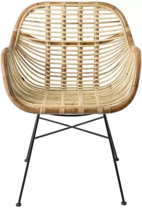 Xenos Eetkamerstoel Tegal naturel 89x65x59 cm
